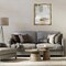 Stupell Industries Muted Neutral Composition Framed Floater Canvas Wall Art Design by Susan Jill